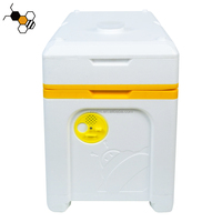 Langstroth Isolierter Bienenstock EPS-Schaum Thermischer Bienenstock Kunststoff-Zuchtbox Königinnenzucht Imkerei-Werkzeuge