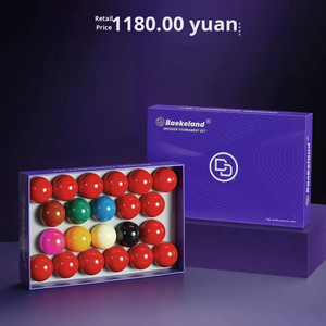 Bolas de Billar de Resina <span class=keywords><strong>Bailan</strong></span> de Alta Gama (Caja Morada de 52.5mm) Estándar Profesional - Product Image 1