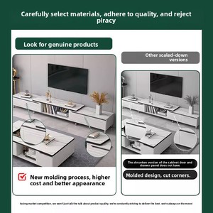 Mueble para TV, Nuevo, Moderno, Minimalista, Multifuncional, para Apartamentos Pequeños, Sala de Estar, <span class=keywords><strong>Mesa</strong></span> de Centro de Madera - Product Image 5