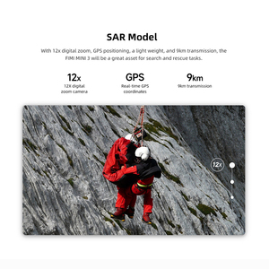 Professional <b>mini</b> 3 4K <b>Drone</b> 48MP 1/2" CMOS Sensor 3-Axis Gimbal 10km Range GPS Foldable RC <b>Drone</b> for Search and Rescue SAR UAV - Product Image 3