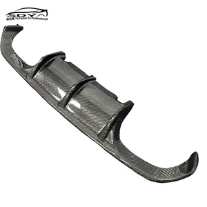 Difusor Trasero de Fibra de Carbono Estilo Varis para <span class=keywords><strong>BMW</strong></span> F80 F82 F83 M3 M4, Lip del Parachoques Trasero - Product Image 4