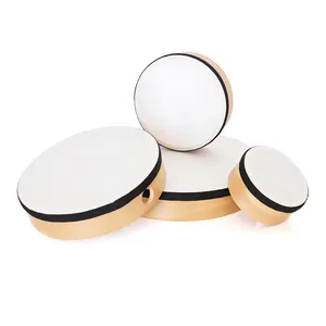 Instruments de percussion musicaux personnalisés tambour à main jouet tambourin