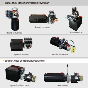Groupe d'alimentation <span class=keywords><strong>hydraulique</strong></span> portable 24V DC avec <span class=keywords><strong>pompe</strong></span> à batterie pour camions, remorques basculantes, machines agricoles – Service de fabrication OEM - Product Image 6