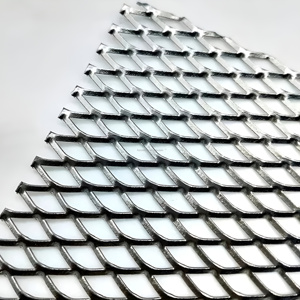 Stainless Steel 304 <strong>Expanded</strong> Metal <strong>Mesh</strong> <strong>Sheet</strong> for Machinery Guard Fence and <strong>Decoration</strong> - Product Image 1