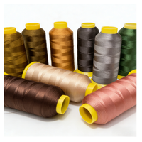 Çöl Renkleri Yüksek Dayanımlı Merserize %100 Polyester Filament Nakış İpliği 108D/2 Dikiş ve Tığ İşi İçin