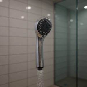 Cabezal de ducha Ortigia de 3 chorros, cromado, diámetro 83 mm, altura 26,5 cm, longitud 8,5 cm - Product Image 3