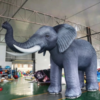 Nuevo diseño personalizado gigante volar Animal publicidad personalizada elefante inflable MODELO DE Animal inflable grande