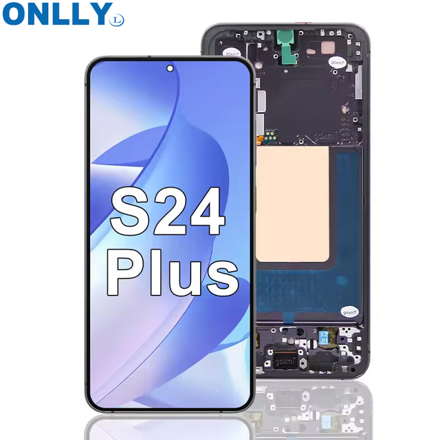 Mobile Parts Phone Spare for Samsung galaxy S24 S24+ Plus ultra Display Lcd Screen Replacement With Frame
