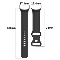 Bracelet de montre intelligente en silicone souple personnalisé avec logo coloré pour Google Pixel Watch 4 41 mm, compatible Pixel 3 2 1