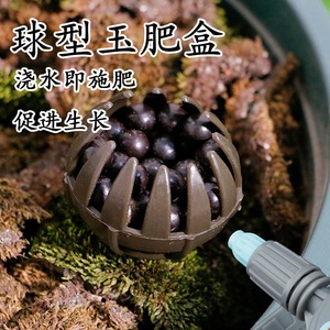 Plastic Fertilizer <b>Box</b> With Lid Small Size 2cm Diameter 4.8cm Height Black <b>For</b> Home <b>Gardening</b> Planting <b>Tools</b> - Product Image 5