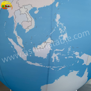 Terre gonflable, planètes gonflables, Terre gonflable bleue pour événements et promotions - Product Image 2