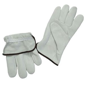 Custom <span class=keywords><strong>Rigger</strong></span> construcción industrial conducción cabra trabajo de seguridad TIG soldadura guantes de cuero de piel de cabra - Product Image 1