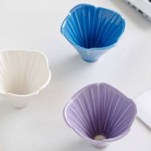 Cute High-Value Porcelain/Ceramic Squeeze Cup with Filter for Direct Drinking Coffee & <b>Tea</b> <b>Set</b> for Women Travel Use Custom Logo - Product Image 3