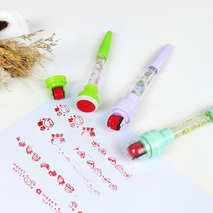 Bolígrafos de Burbujas, Bolígrafos de Plástico con Punta de 0.5 mm y Sello Rodante, Regalo para Niños - Product Image 2