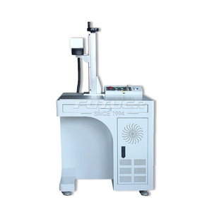 Máquina de Marcado Láser de Fibra Negra/a <span class=keywords><strong>Color</strong></span>, Grabador Láser de Fibra/Marcado Láser en Acero Inoxidable y Aluminio - Product Image 4