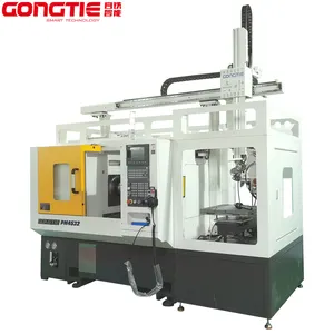 PM4532 hassas düz yatak Metal torna freze torna CNC makinesi çin üretici yatay cnc metal torna