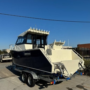 Barco de Pesca Profisher 2026, Estándar Australiano, Embarcaciones de Aluminio Negro, Yate Asequible de Alta Calidad con Puerta de Cabina en Venta - Product Image 2