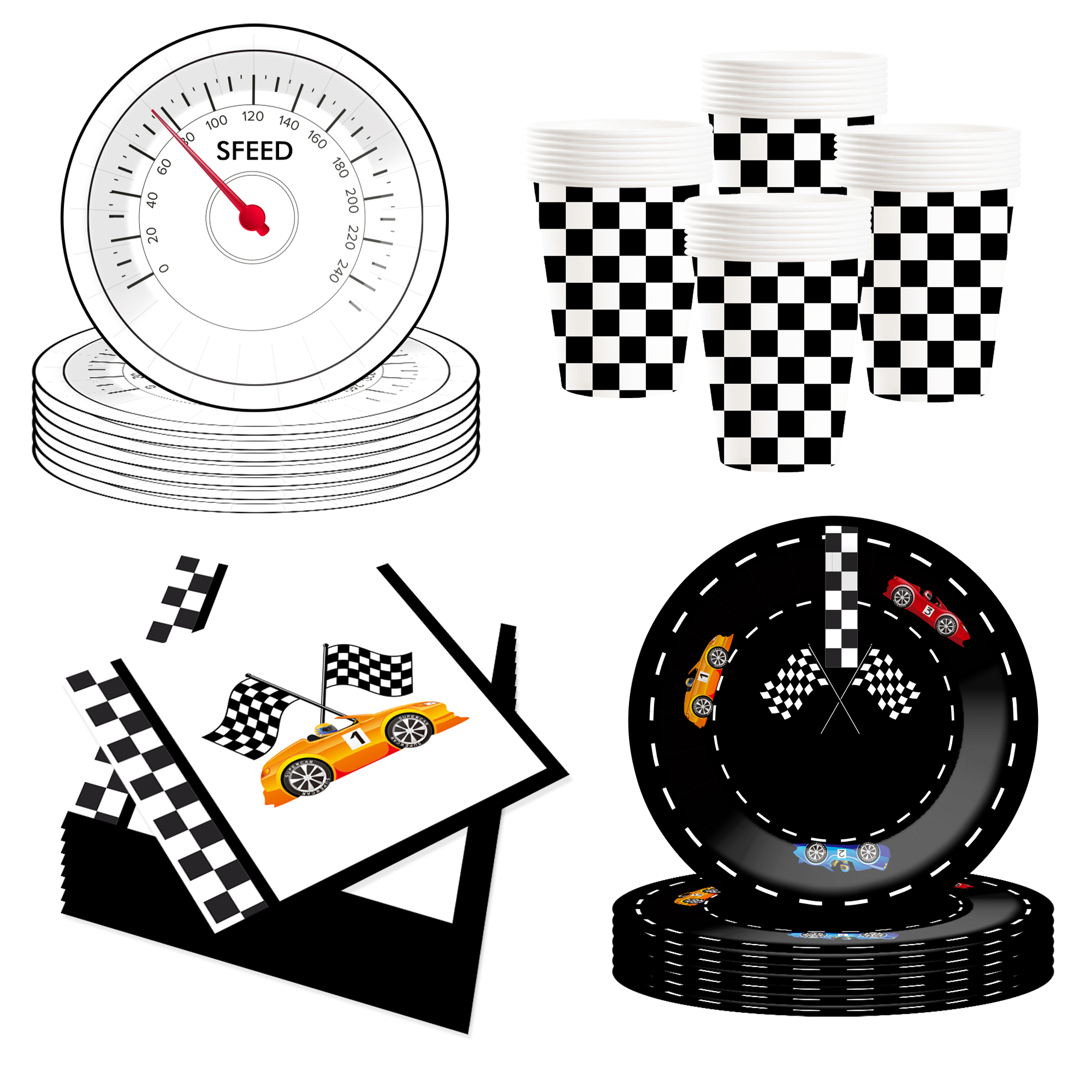 set serve for 10 guests