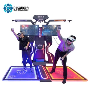 Vr deux contre console de <span class=keywords><strong>jeu</strong></span> à détection de mouvement <span class=keywords><strong>multijoueur</strong></span> en ligne grand tir Thunder dark battlefield experience museum equipment - Product Image 6