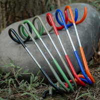 Nouvelles idées de produits 2026 : Crochets en S multifonctionnels en métal pour camping, crochets en spirale OEM pour lampes de tente de camping, lampes à gaz et outils de jardin