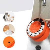 Comedero Lento Interactivo para Gatos, Juguete Dispensador de Premios, Entrenamiento Cerebral para Gatos