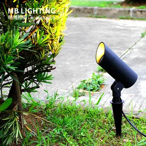 Su geçirmez landscapeAluminum ayarlanabilir IP65 dekoratif bahçe başak light10w 12 w 220 v