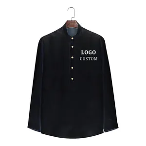 High Quality Manufacturers Long Sleeves Casual Shirts For Spring Varsity Button Down For Mens