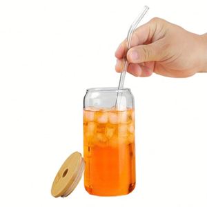 Gobelet en verre personnalisé pour jus, bubble tea, fruits, légumes, lait, coca, eau pétillante – Idéal pour les fêtes - Product Image 2