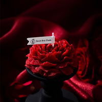 Niedrigtemperatur-Aromatherapie-Kerzen Rosenförmige Kerzen Romantische und Festliche Kerzen