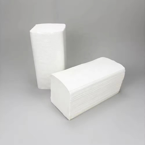 Serviettes en papier interpliées PTV-V-250W(225/23) en V, serviettes à main en tissu, vente en gros - Product Image 4