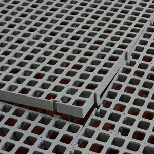 Grilles de revêtement de sol pour bétail Caillebotis en fibre de verre pour gouttières Caillebotis ignifugé - Product Image 6