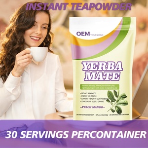 Poudre de thé Yerba Mate instantanée, directement de l'usine OEM, emballage personnalisé, multiples designs d'étiquettes, MOQ flexible pour les clients de marque - Product Image 5