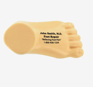 Juguetes Antiestrés Personalizados con Forma de Pie, Pelota para Apretar con Logotipo Impreso, Regalo Promocional al por Mayor - Product Image 3