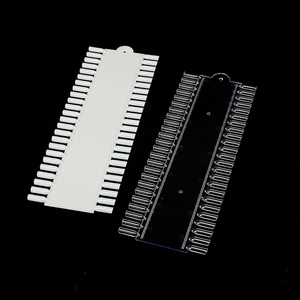 48 Color Display Chart <b>Plastic</b> Nail Polish Gel Card Salon Manicure Nail Art Palette Practice Showing Tool Stand Board Holder - Product Image 4