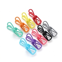 Pinces à linge colorées en fer, pinces à linge en plastique, 10 pièces, pinces de séchage pour la lessive, usage domestique