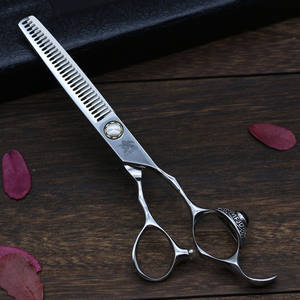 Albers 6 pouces Vente en gros de haute qualité VG10 Acier 63-64HRC Dureté Amincissement Ciseaux de coiffure Ciseaux de coupe de cheveux Fournitures de salon de coiffure - Product Image 2