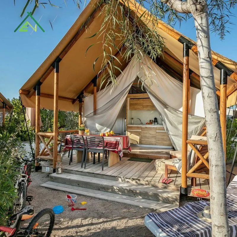 Tendas de luxo hotel resort glamping com banheiro hotel sobremesa barraca para camping tendas para hotéis