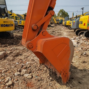 Excavatrice sur chenilles Hitachi ZX240 d'occasion, d'origine japonaise, 24 tonnes, pelle hydraulique moyenne ZX240-3G/5G, bon état, en stock - Product Image 5