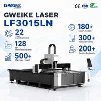 Machine de découpe laser à fibre pour métaux Gweike Classic Model 1.5kw 2kw 3kw 3015 10mm pour tôles en acier inoxydable