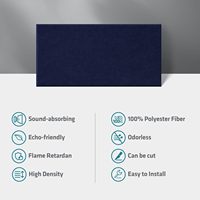 Panneau acoustique en feutre polyester CHIHENG, panneau acoustique insonorisant en polyester, panneau acoustique hexagonal blanc imprimé