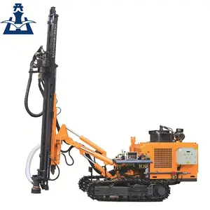 KG430 Diesel Engine Mining Stone Quarry Drilling Machine Reliable Mine Drilling Rig with Air Compressor for Sale