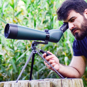 Monoculaire professionnel à zoom 25-75x avec lentille multicouche de 80 mm pour l'observation des oiseaux en forêt et des aurores boréales - Product Image 3