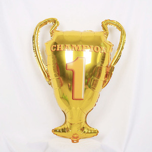 Golden Champion-trofeo de Globos de aluminio, Globos de helio, temática de feliz cumpleaños, evento, competición, Winner, globo de aire - Product Image 6