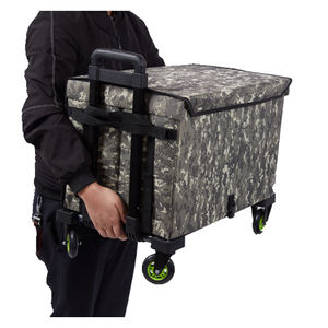 Tianyu T750L Mini 4-Wheel Iron Foldable Durable Easy-<b>Folding</b> Outdoor <b>Trolley</b> Hand <b>Cart</b> - Product Image 1