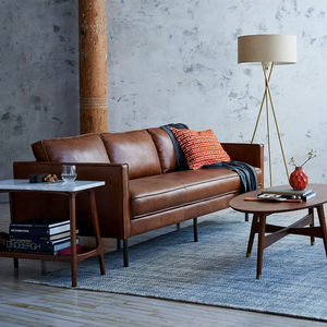 Modern Sectional Leather Three-Seater Microfiber Sofa for Home <strong>Hotel</strong> Wood <strong>Furniture</strong> for Office Use Stylish Living Room <strong>Furniture</strong> - Product Image 5