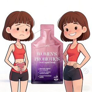 Probióticos para <span class=keywords><strong>la</strong></span> Salud Femenina, Bebida Oral, Prebióticos, Suplementos, Mantienen el Equilibrio del Microbioma Vaginal - Product Image 1