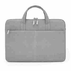 Sacs promotionnels personnalisés avec logo imprimé, imperméables, pour ordinateur portable 14 pouces, avec sangle pour chariot, pour les bureaux et les cadeaux d'entreprise - Product Image 2