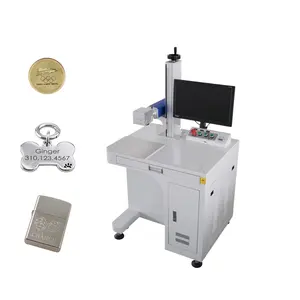 ARGUS Raycus JPT 50w metal fiber laser engraver name plate jewelry engraving and cutting machine/30 watt fiber laser marking