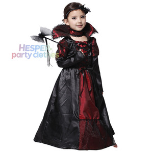 Disfraz de Vampiresa Gótica de Moda para Niñas, Halloween 2024, Gran Venta - Product Image 1