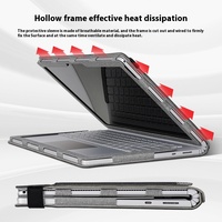 Rembourrage anti-choc Dragonne étui de protection étanche Microsoft Surface Book 2/3 13.5 "pochette pour ordinateur portable
